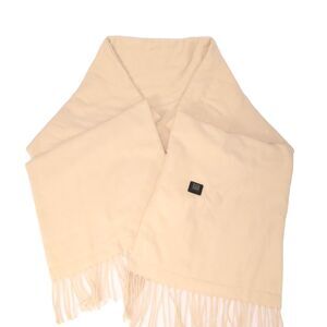 Heated Scarf Washable Cream Color 75" long x 14" wide USB Connection